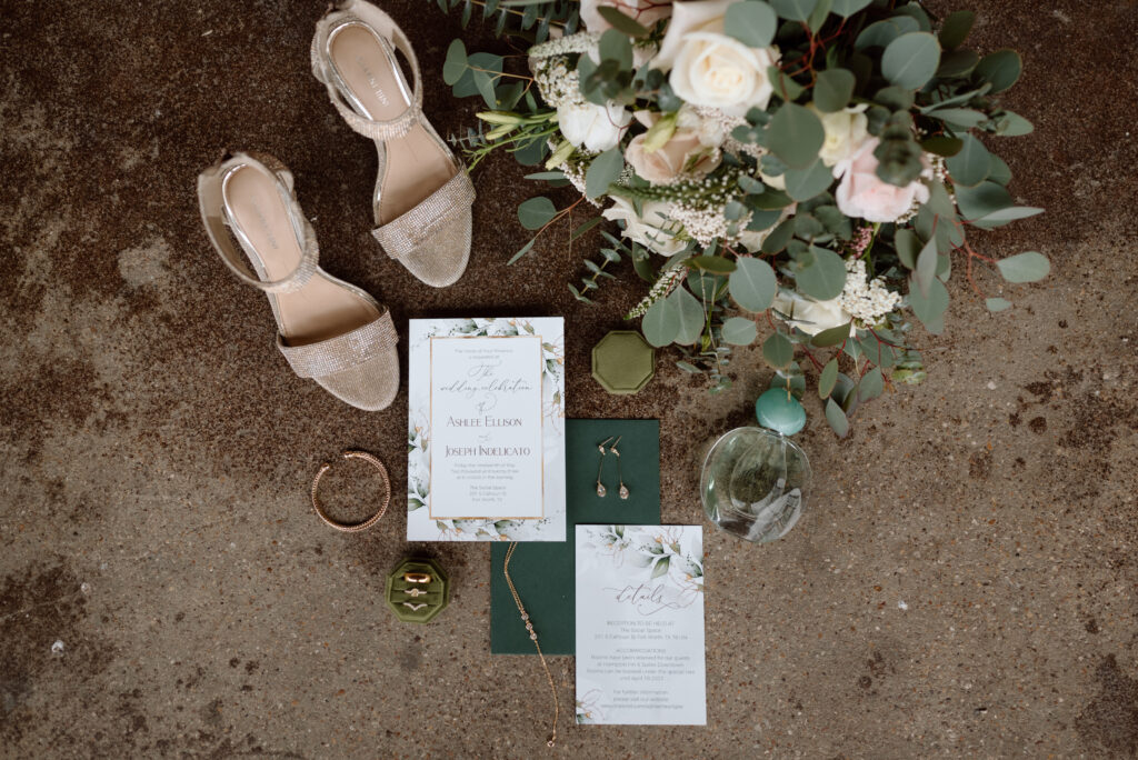 Details for Fort Worth Wedding at The Social Space