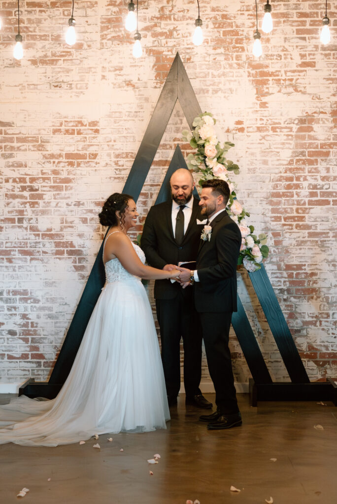 Ceremony Fort Worth Wedding at The Social Space