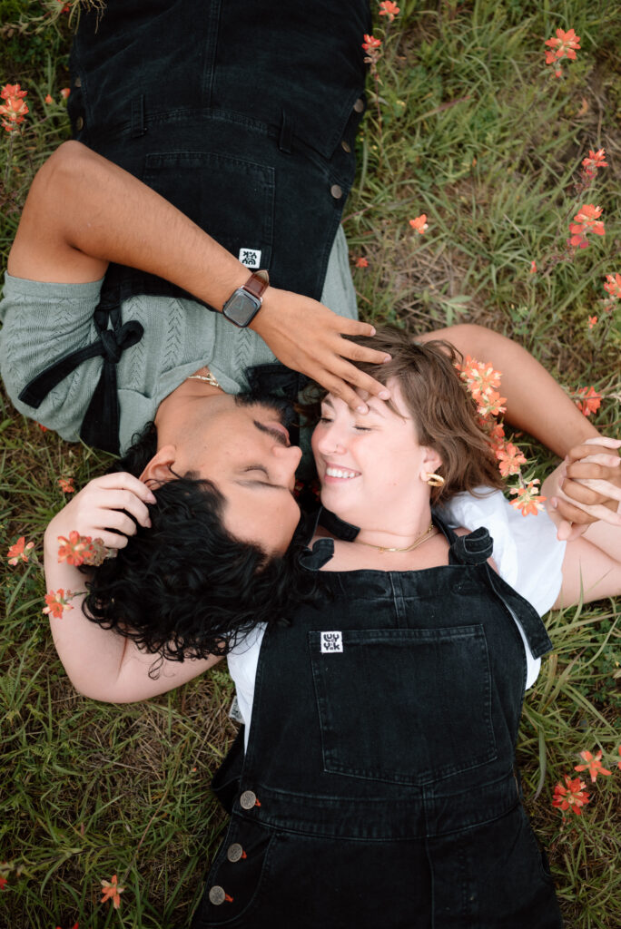 Wildflower Spring Engagement Session