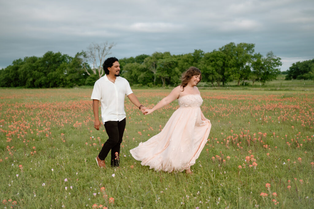 Stem and Light Studio Spring Engagement Session