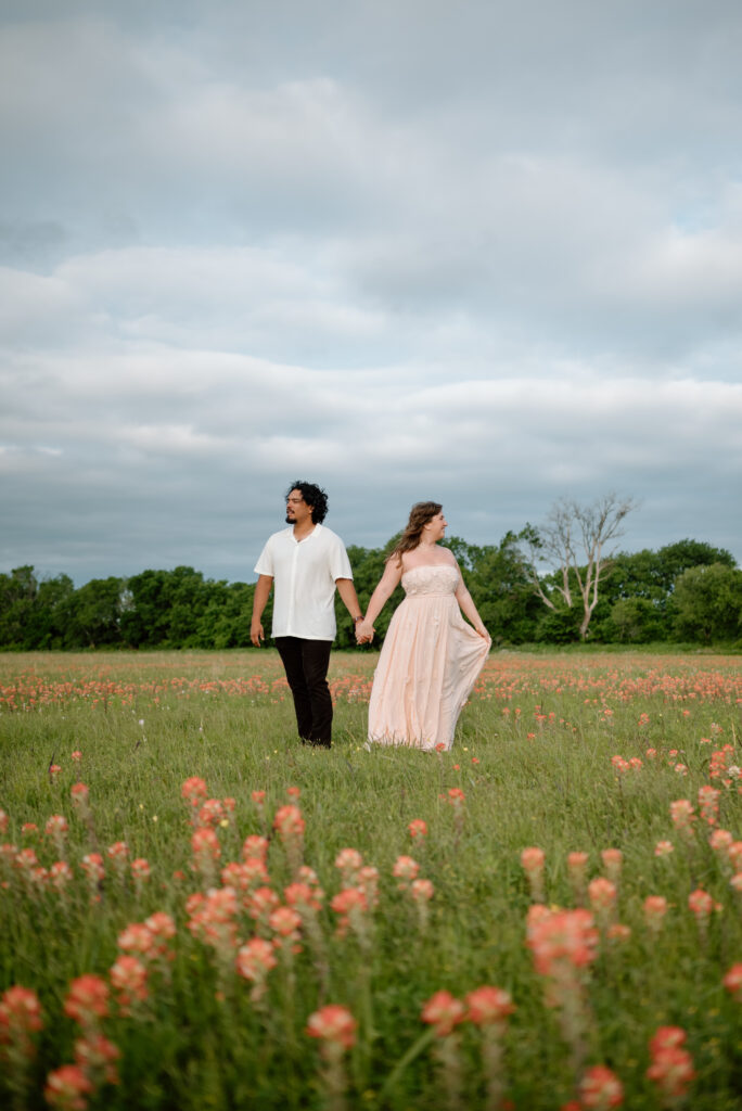 Stem and Light Studio Spring Engagement Session